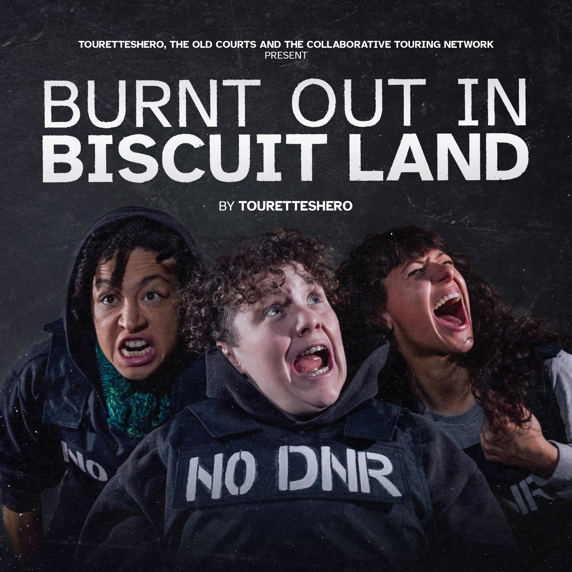 Burnt Out in Biscuit Land, by acclaimed, disabled-led theatre company @touretteshero comes to @pborokeytheatre on 14 + 15 June.

Challenging audiences to think about disability in different ways, Touretteshero blends film, live performance and conver