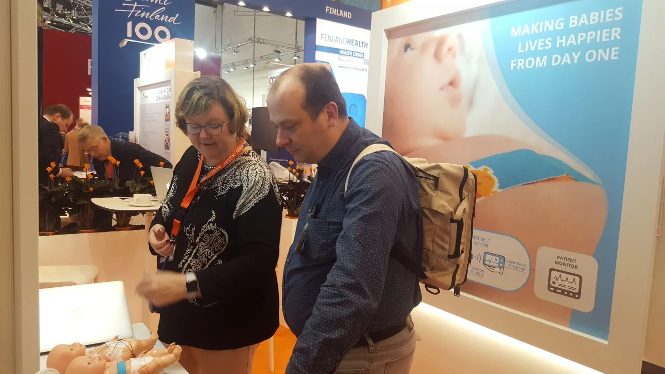 The Bambi Medical booth was full of interested people all the time. 