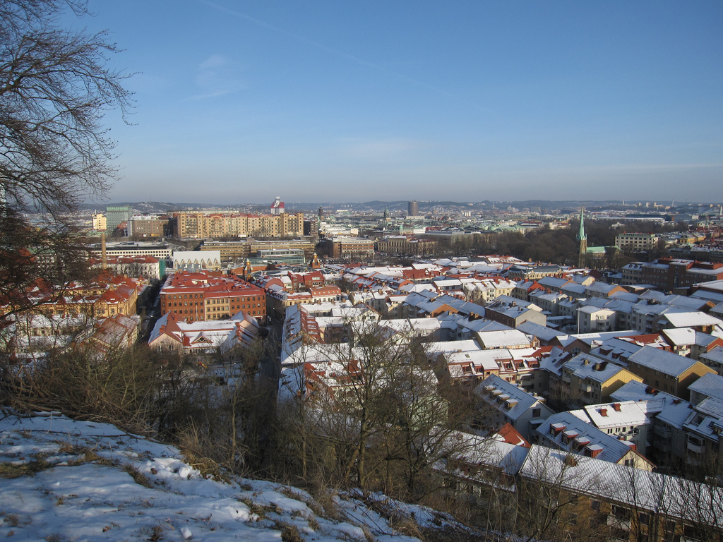 View from the top of Skansen Kronan