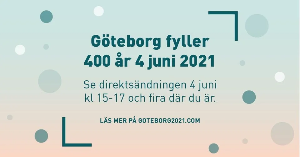 Gothenburg 400 years - Official Birthday Celebration