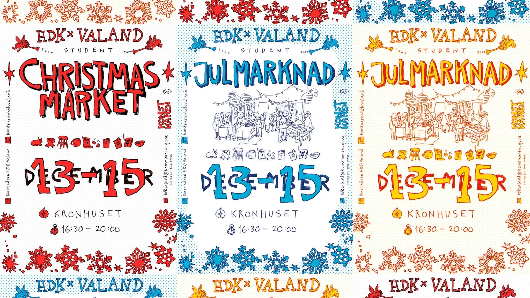 HDK's Gothenburg Christmas Market @ Kronhuset