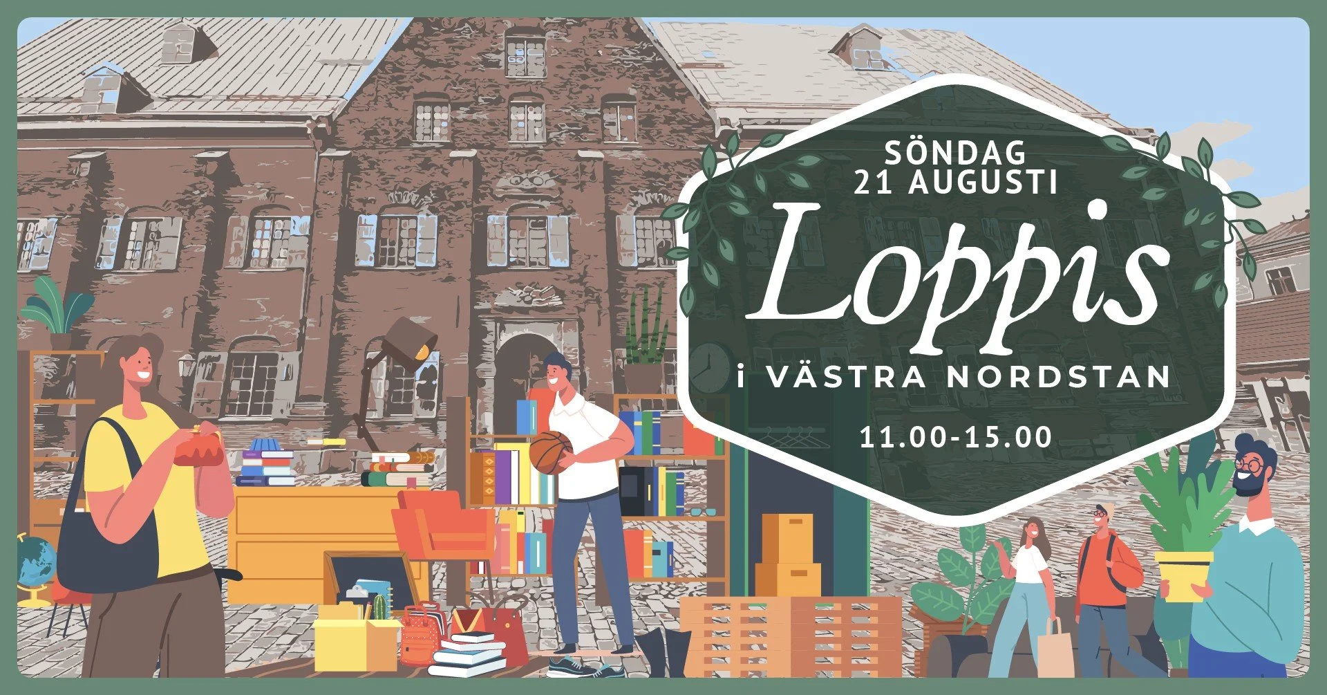 Flea Market Premiere in Västra Nordstan
