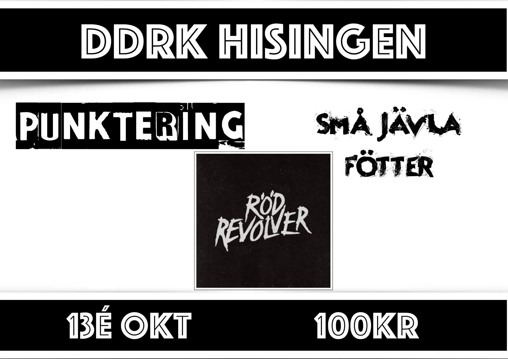 Fredagen den 13e PünkFredag (Friday 13th Punk Friday)