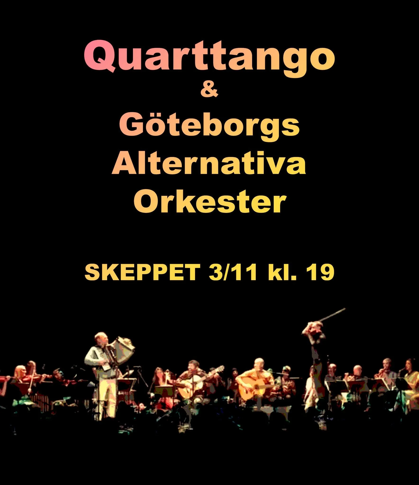 Quarttango + Göteborgs Alternativa Orkester