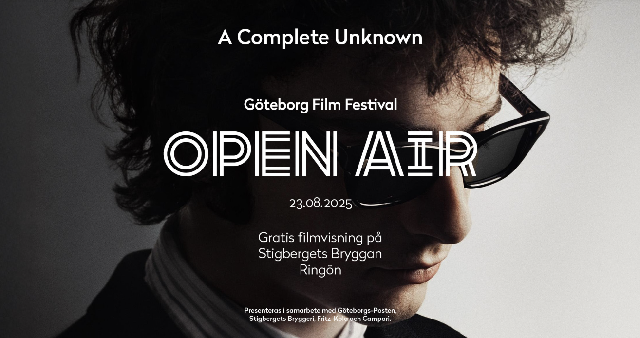 Göteborg Film Festival - Open-air screening of "A Complete Unknown"