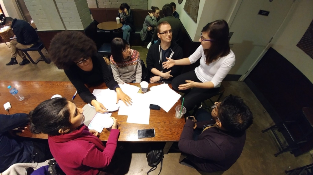 Pre-production at Starbucks