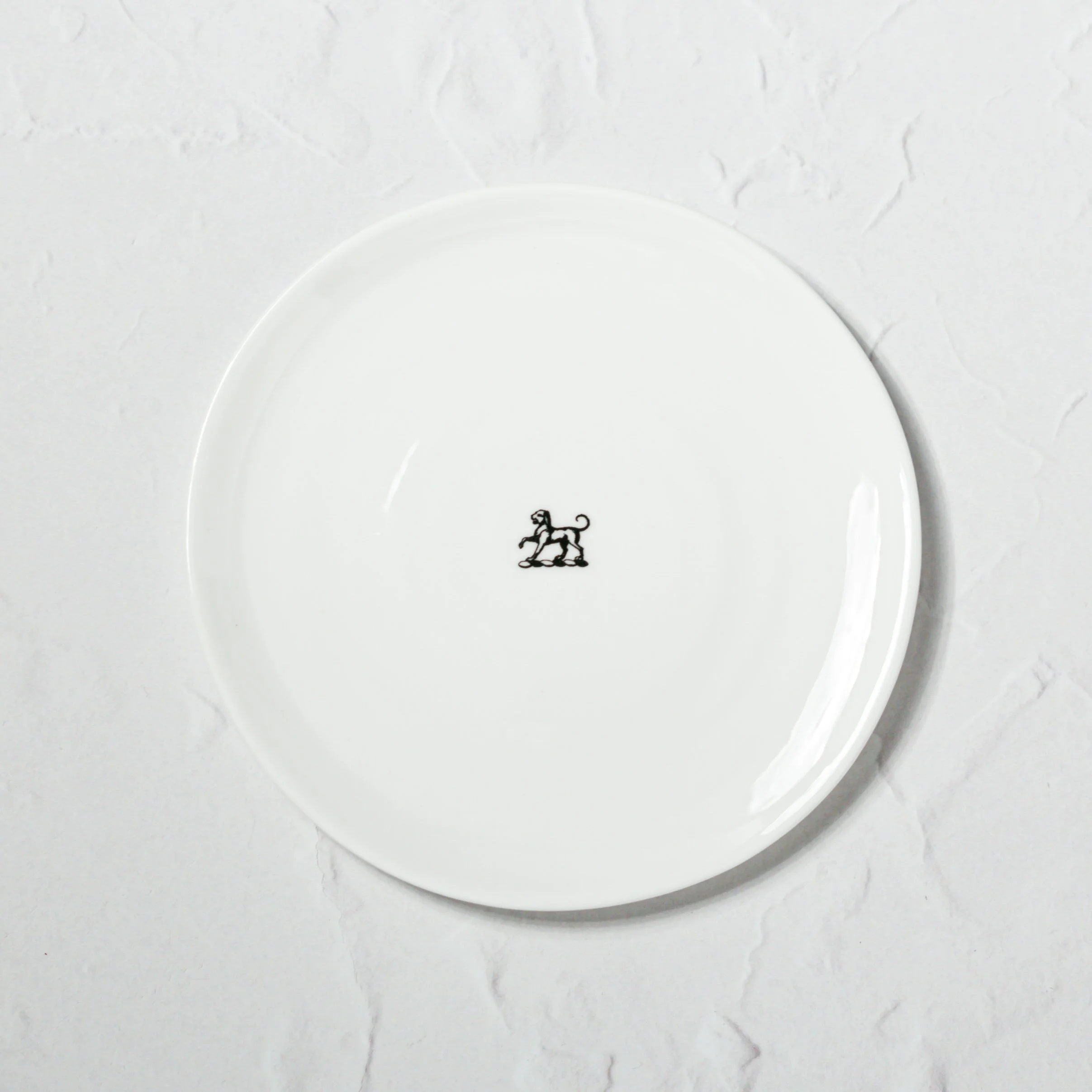 Small Plate, White