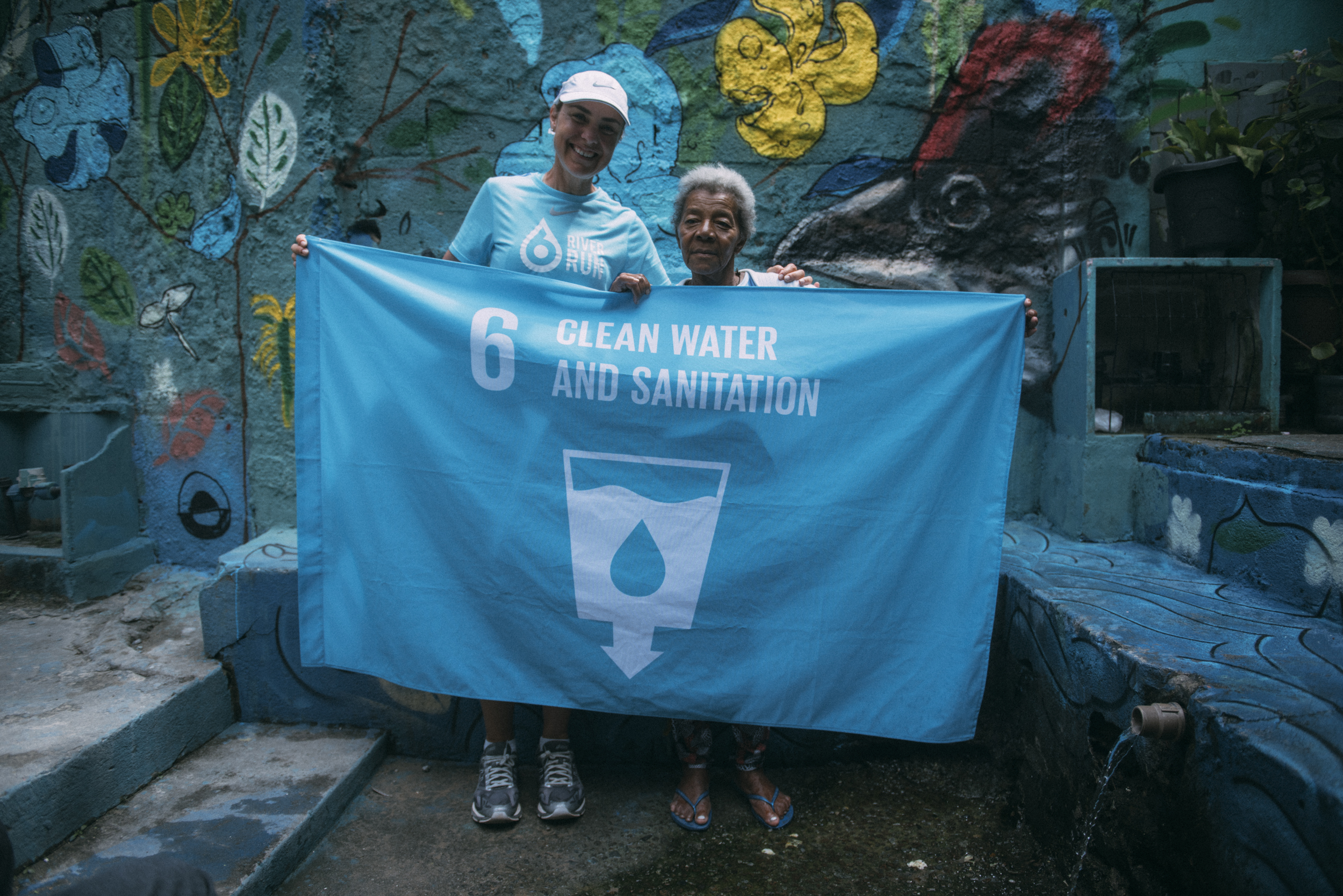 Rita, a resident of Sao Paolo's Favela