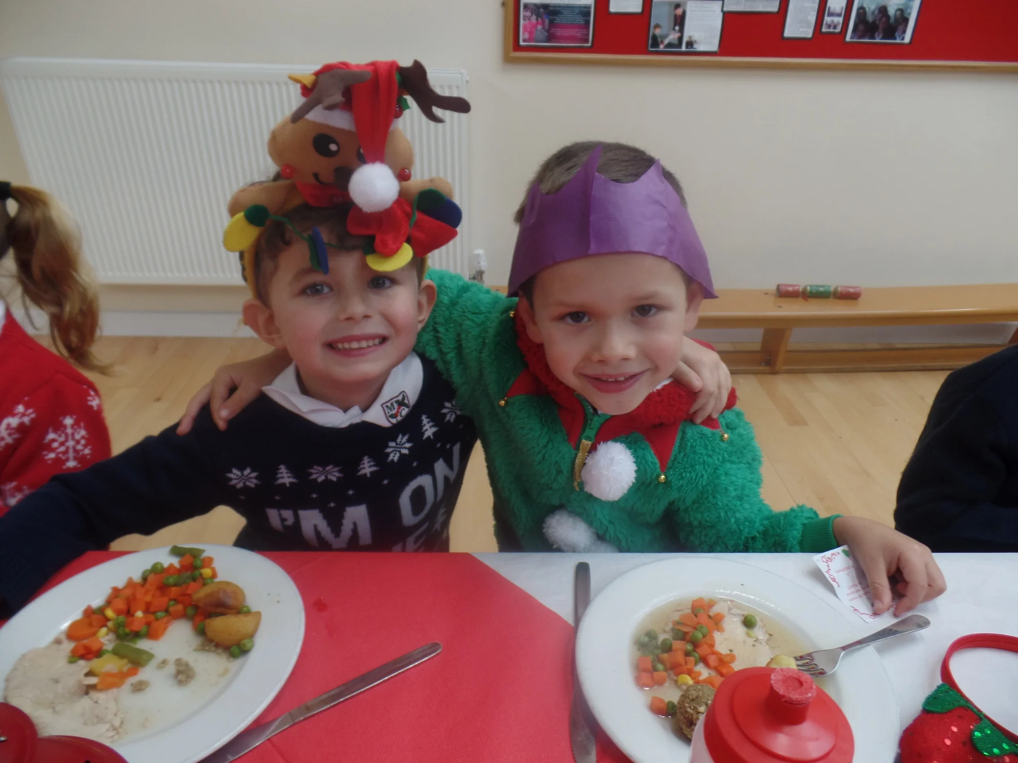 Christmas dinner and Maldon Court's Got Talent
