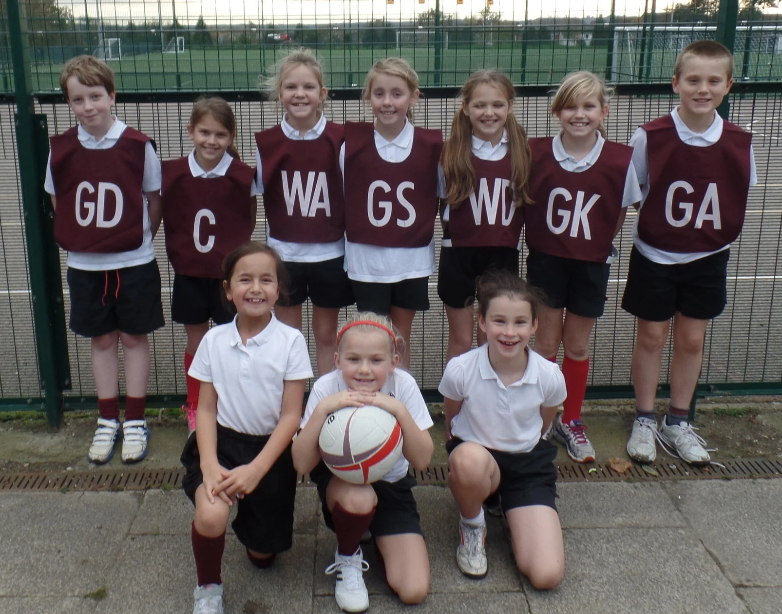 Girls Netball Training