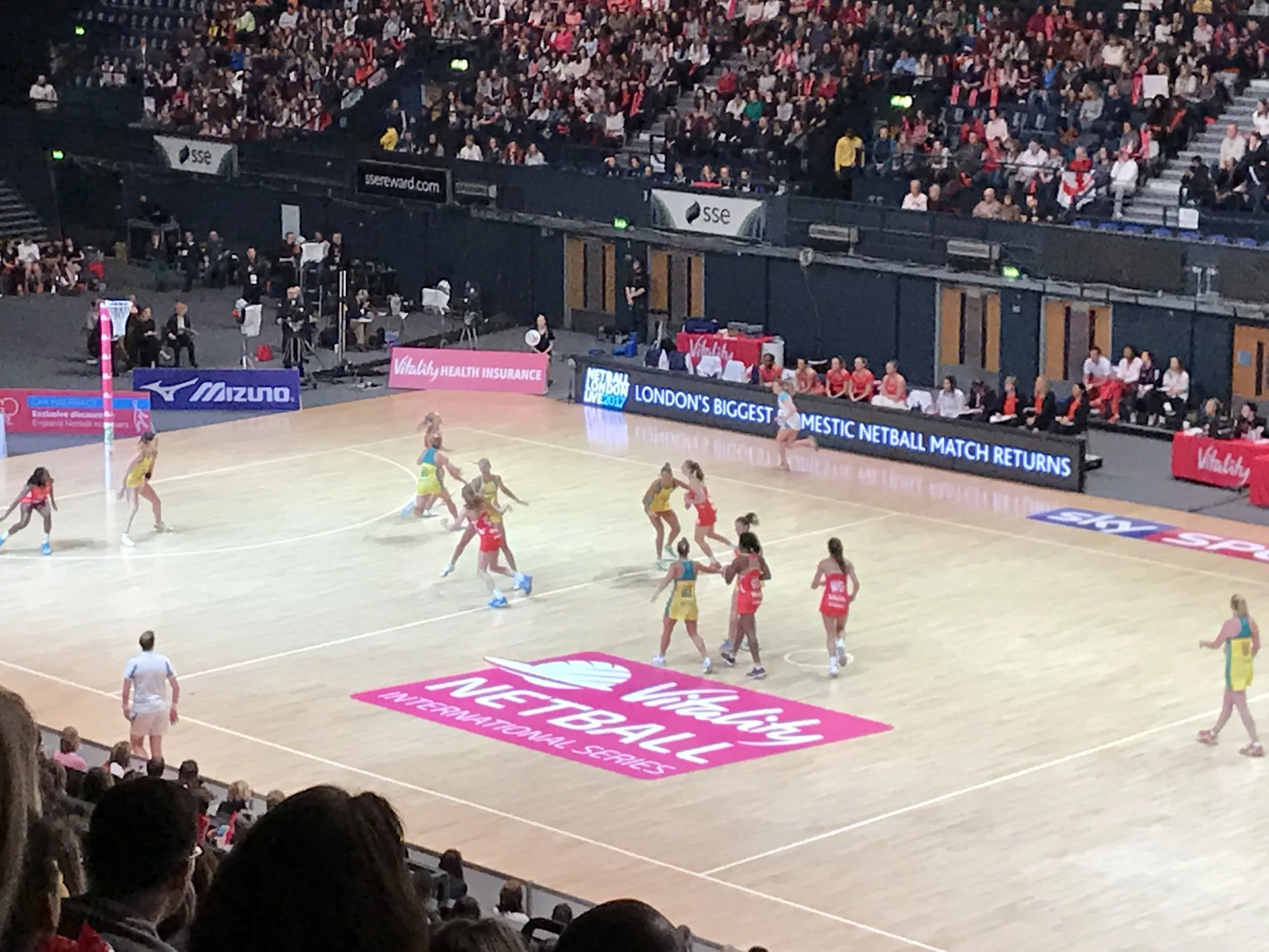 England V Australia Netball - Wembley