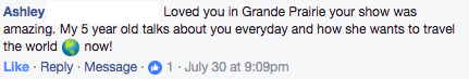 - Ashley, Grand Prairie, Canada