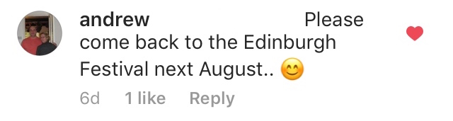 - Andrew, Edinburgh, Scotland