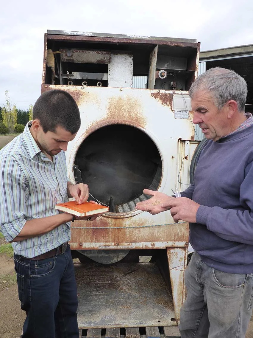 Peter's proposed peat smoker-an old tumble drier