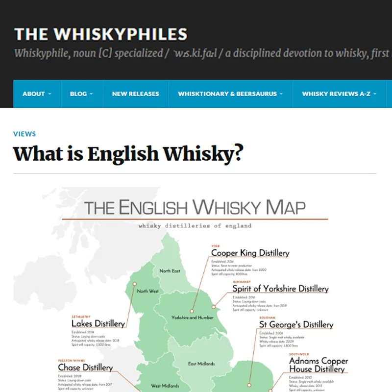 The Whiskyphiles - What is English Whisky?