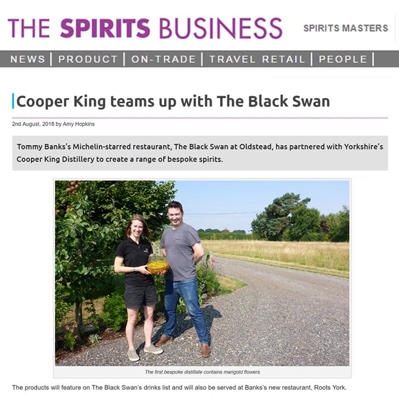 Cooper King Teams Up With The Black Swan