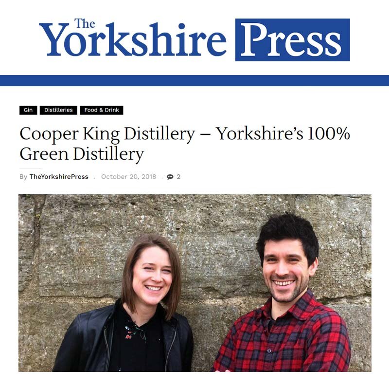 Yorkshire’s 100% Green Distillery