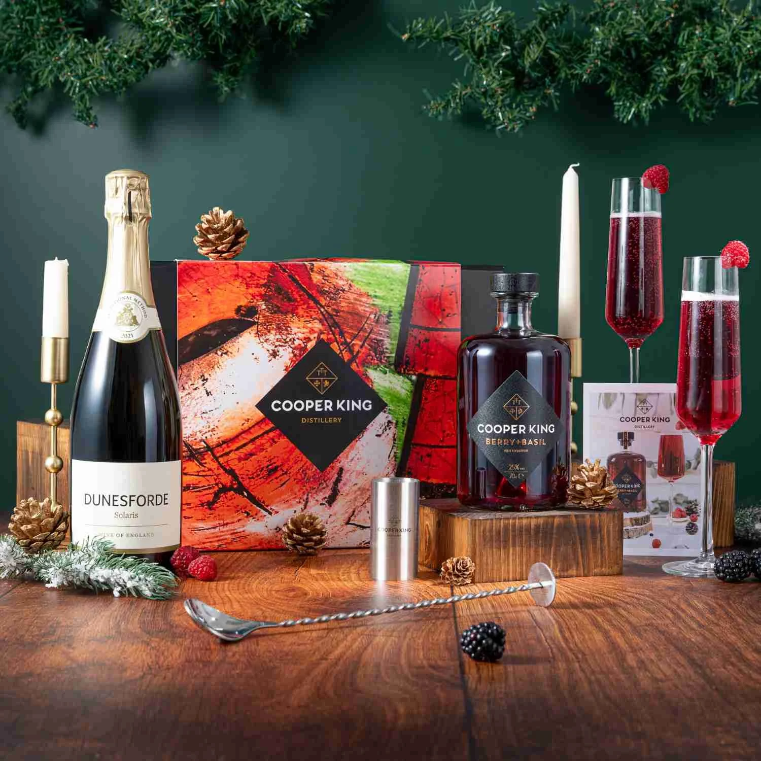 Berry Liqueur Cocktail Hamper - 'Kir Royale'