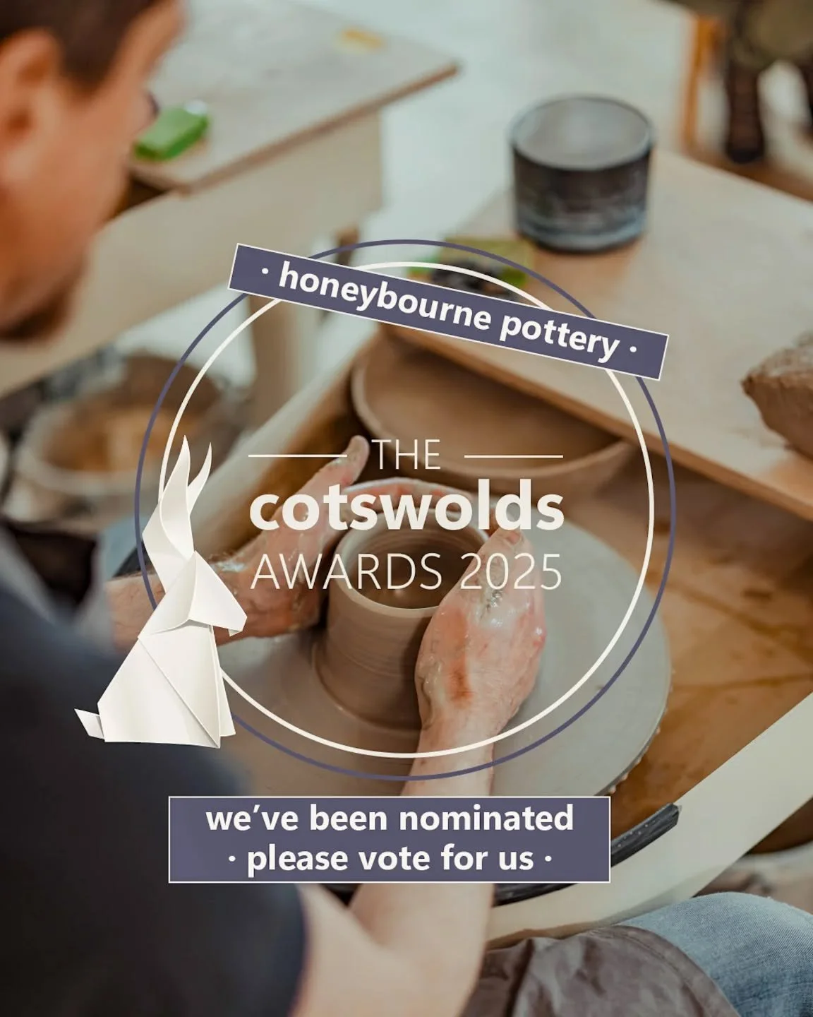 🎉 Thrilled to be in the running for Best Workshop in the Cotswolds Awards!

This is a public-voted award, hosted by @cotswoldsawards so every single vote truly counts 💛

If we&rsquo;ve made you smile, gotten your hands muddy, or you just love what 