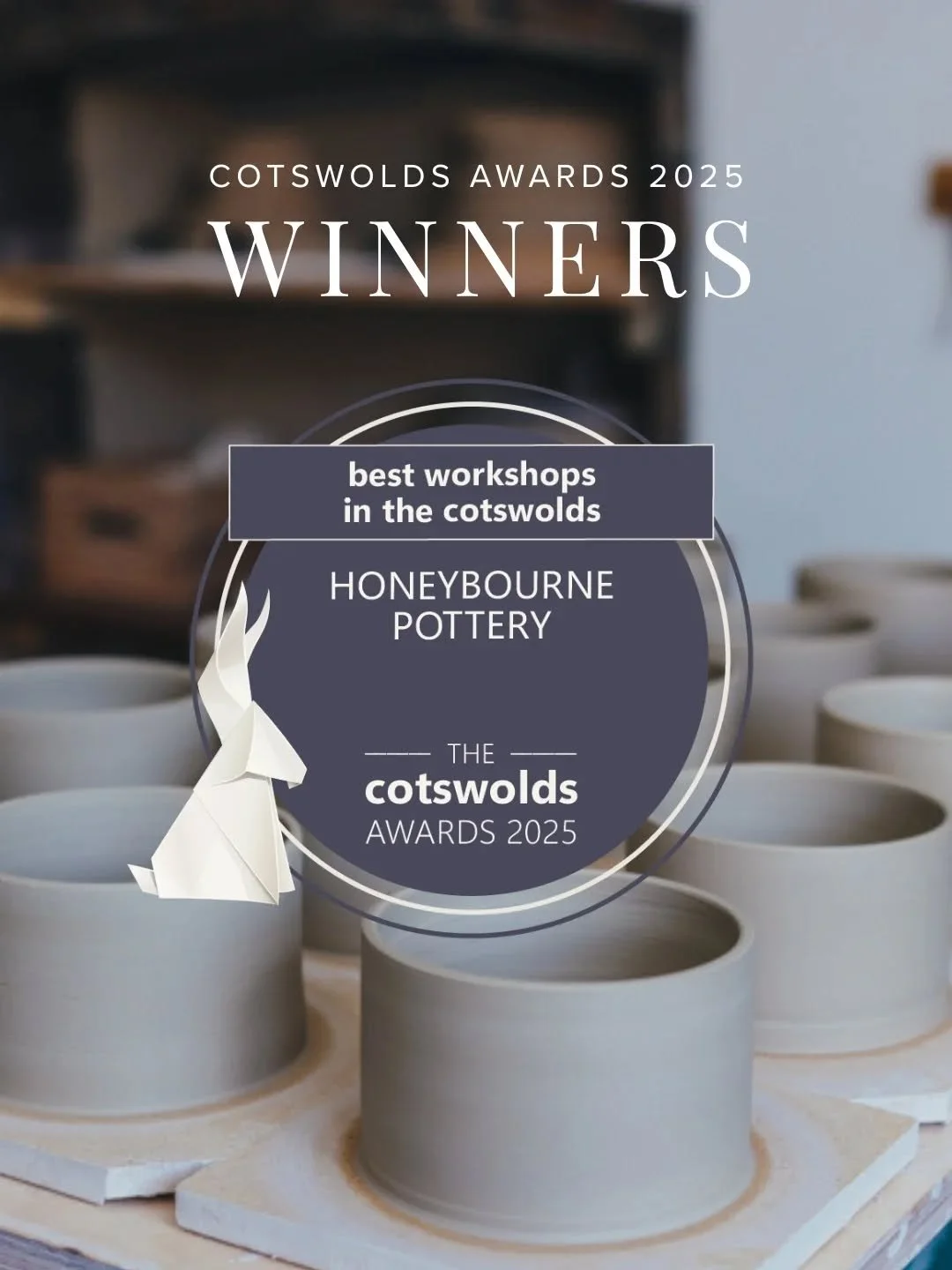 We&rsquo;re thrilled to announce that we&rsquo;ve been named 'Best Workshops in the Cotswolds' at the Cotswolds Awards 2025! 🤍

Thank you so much to everyone who took the time to vote and to our wonderful community &mdash; your support means the wor