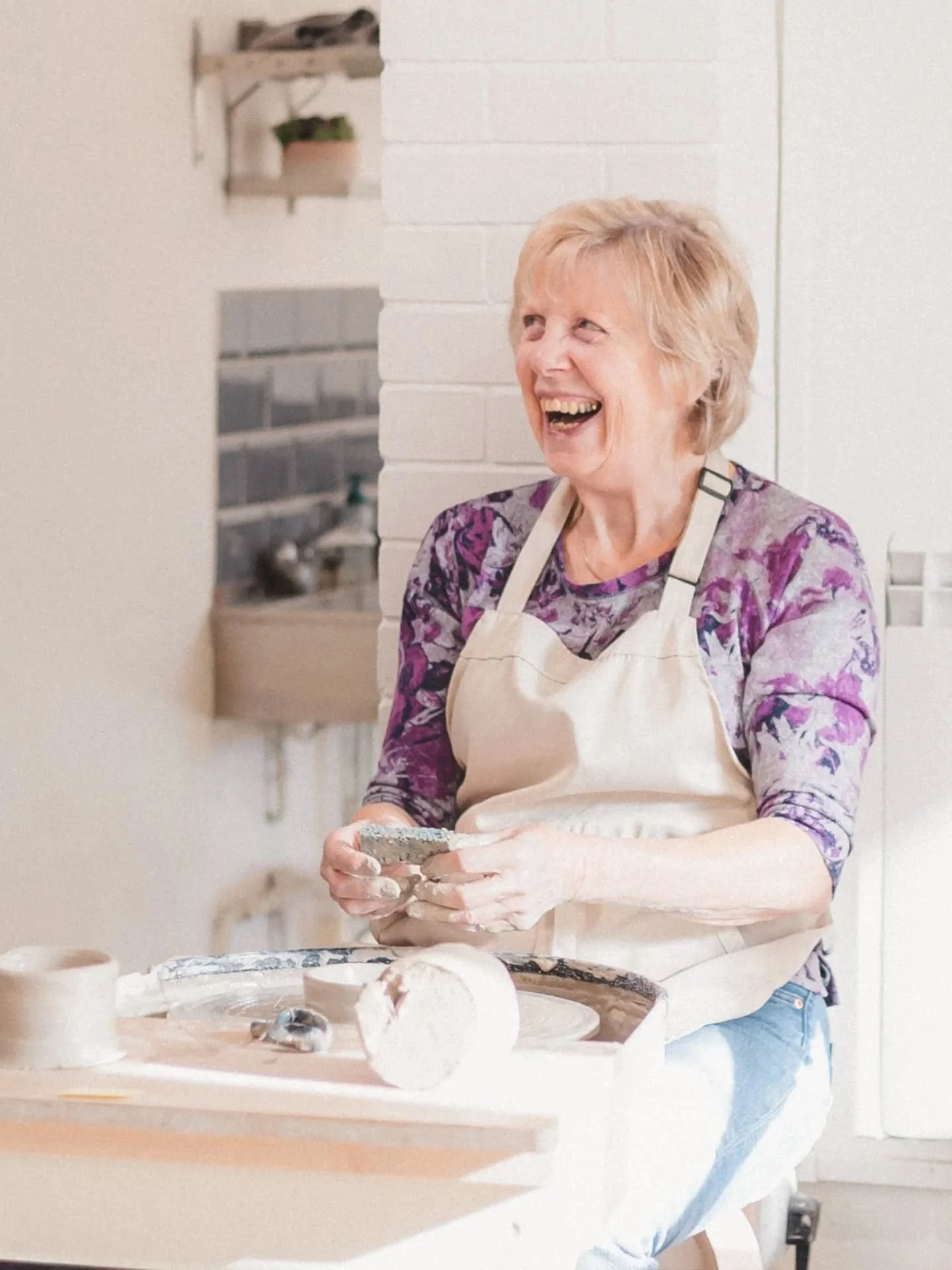 Pure joy at the wheel 🤍
Find your own escape &mdash; or gift a moment of calm, creativity and connection to someone special.

Explore our workshops and gift cards online &mdash; link in bio 🤍

##PotteryWorkshop
#CreativeEscape
#SimplePleasures
#Han