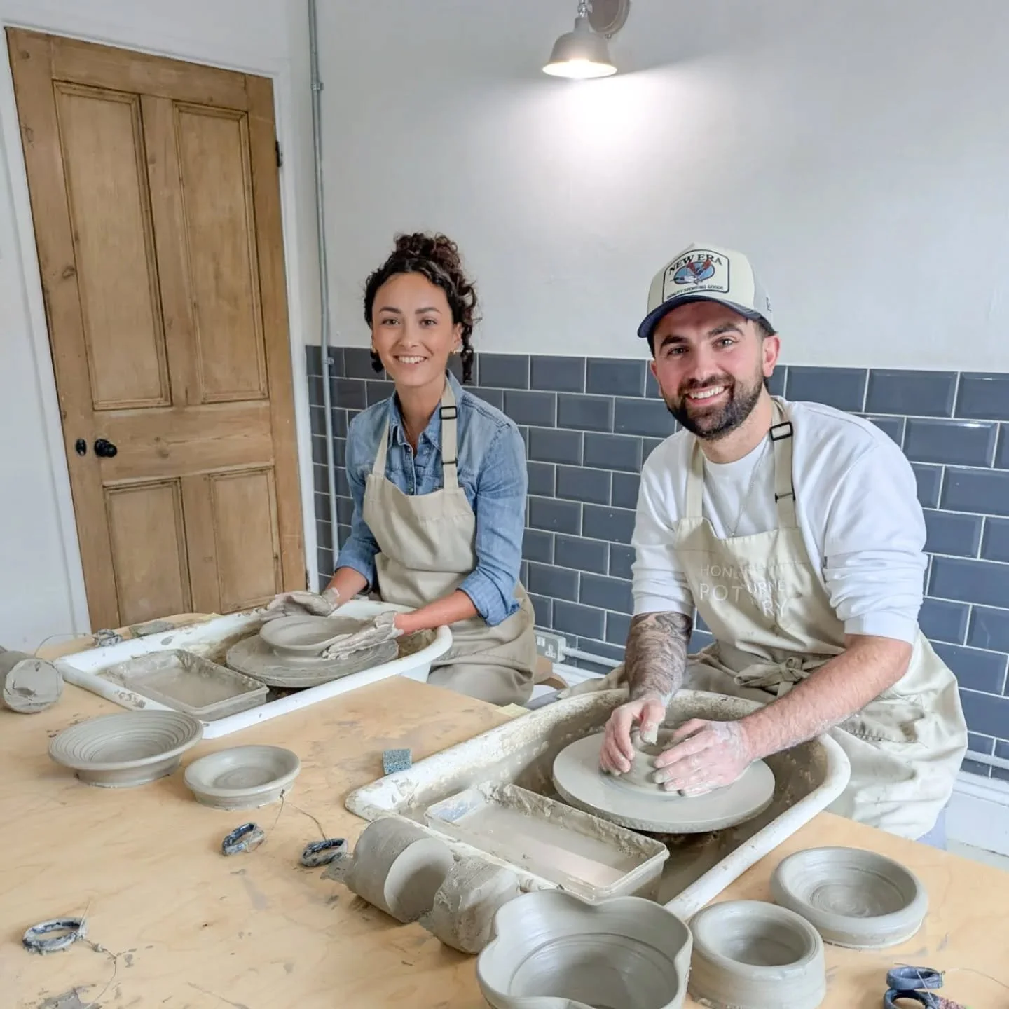 With Valentine&rsquo;s just around the corner, nothing says I love you quite like something made by hand 🫶🏼

Come learn the basics of wheel throwing and create a heart-shaped pot together on one of our Valentine&rsquo;s Taster Classes! 

Spaces are