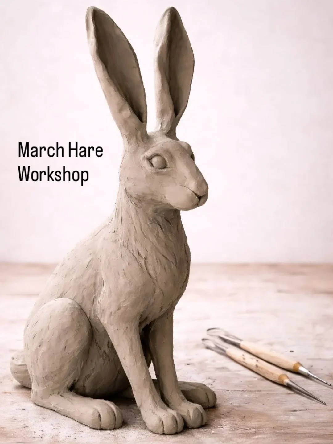 Who&rsquo;s ready to get creative this Sunday? 🐇

A few last-minute spaces have just opened up for our Hare Sculpture Workshop at 2:30pm&mdash;perfect for all abilities.

Hop to the link in our bio to book! 🐰✨
