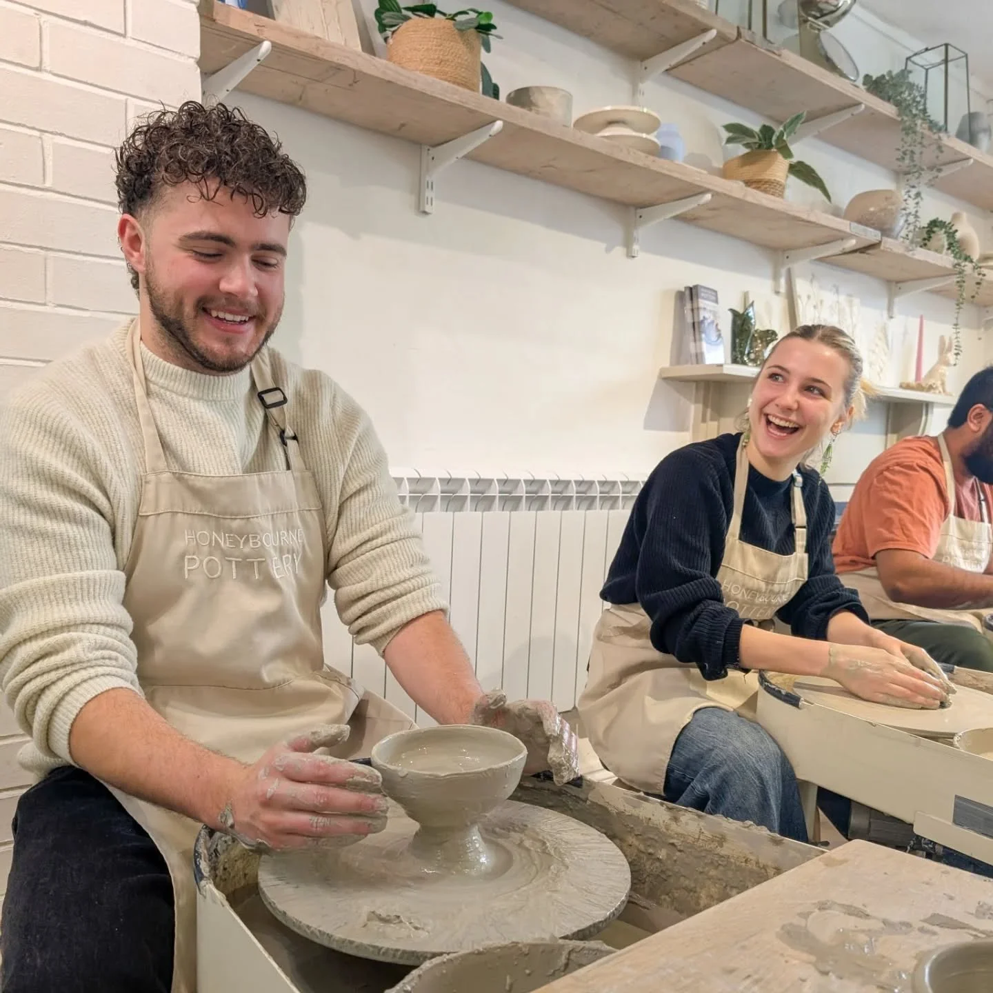 Wholesome, hands-on, and full of fun 💛

We&rsquo;ve loved welcoming so many lovely faces into the studio lately&mdash;swipe to see some of our recent guests in action ✨

Feeling inspired to give it a go? We&rsquo;ve got a few last-minute spaces this