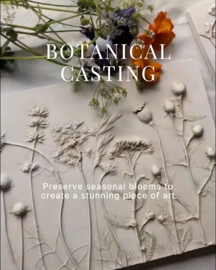 🌸 Love flowers? You'll love botanical casting.

Join us for a relaxed morning and learn how to transform seasonal blooms into a beautiful piece of artwork to treasure for years to come.

✿ Just a handful of spaces remaining
✿ Link in bio to book

Wh