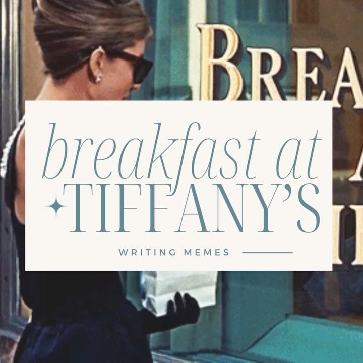 A Tiffany&rsquo;s meme drop! Tag yourself if you wish. 💫
We&rsquo;ve been diving into the classics over here, and Audrey Hepburn is always so lovely.
What&rsquo;s your favorite classic film? 
.
.
.
.
.
.
#breakfastattiffanys #writingmemes #bookishme