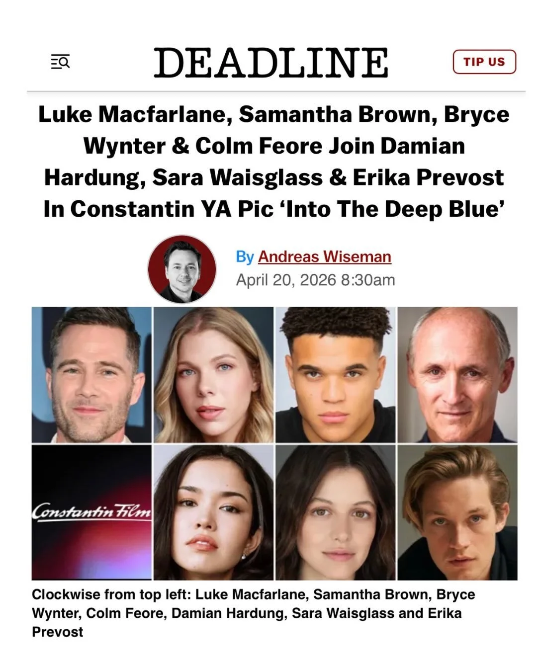 Well, I&rsquo;m still catching up on work, sleep, and thawing the deep seated chill that has set in my bones, but had to post this for posterity. I mean, look at this incredibly talented group! How lucky am I? 

Lots of exciting news coming up includ