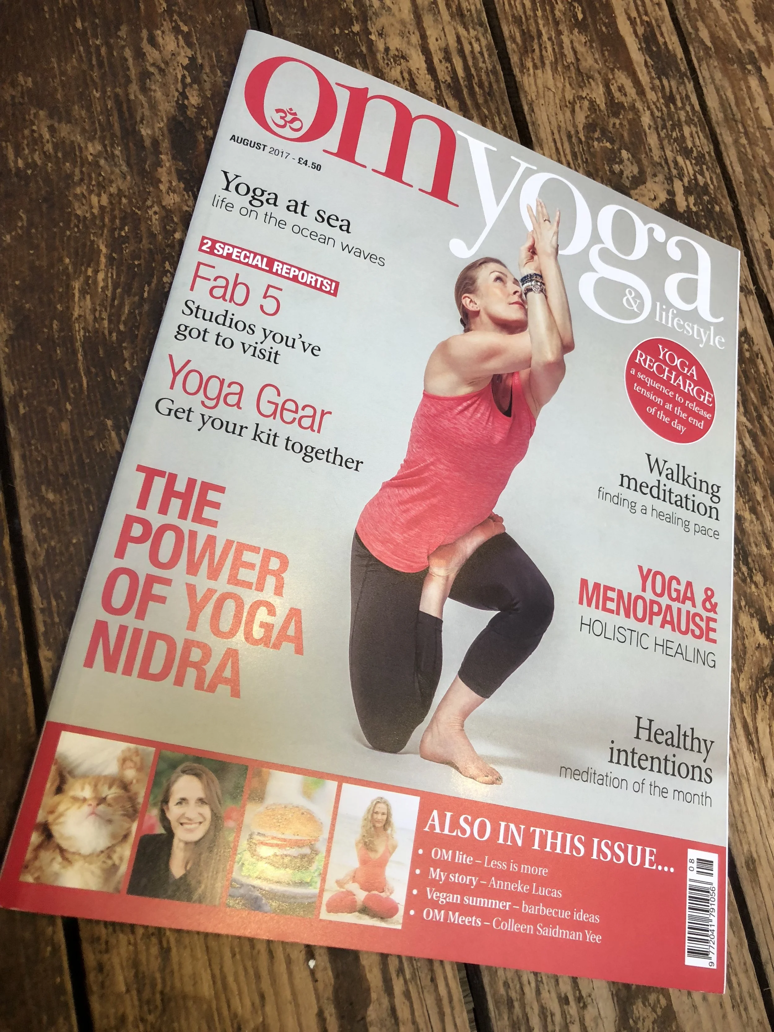 OM Yoga Magazine - August 2017