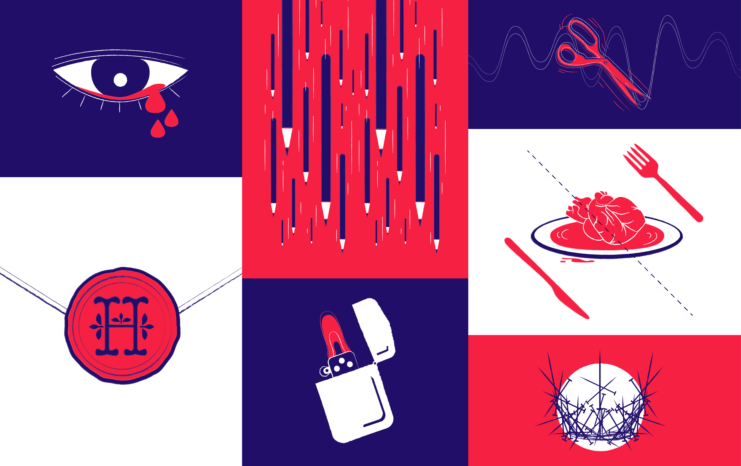 striking elements from the music video