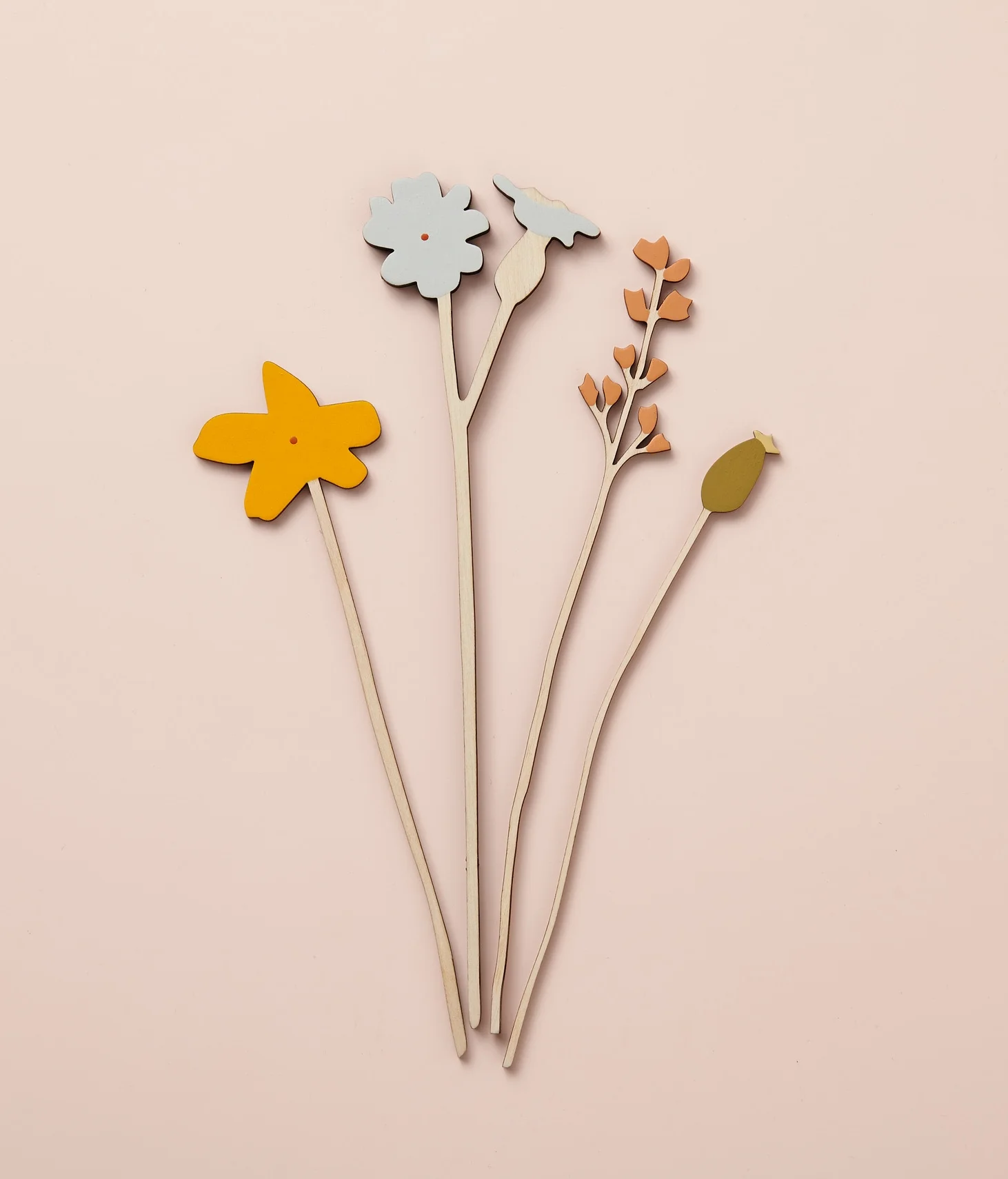 Wildflower Wooden Flowers Anna Wiscombe