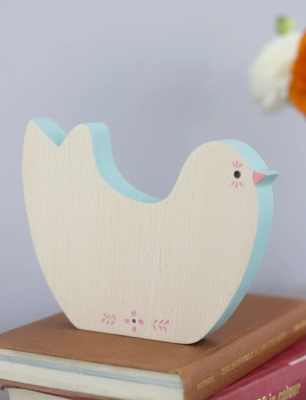 Coconuco Bird Ornament - turqouise