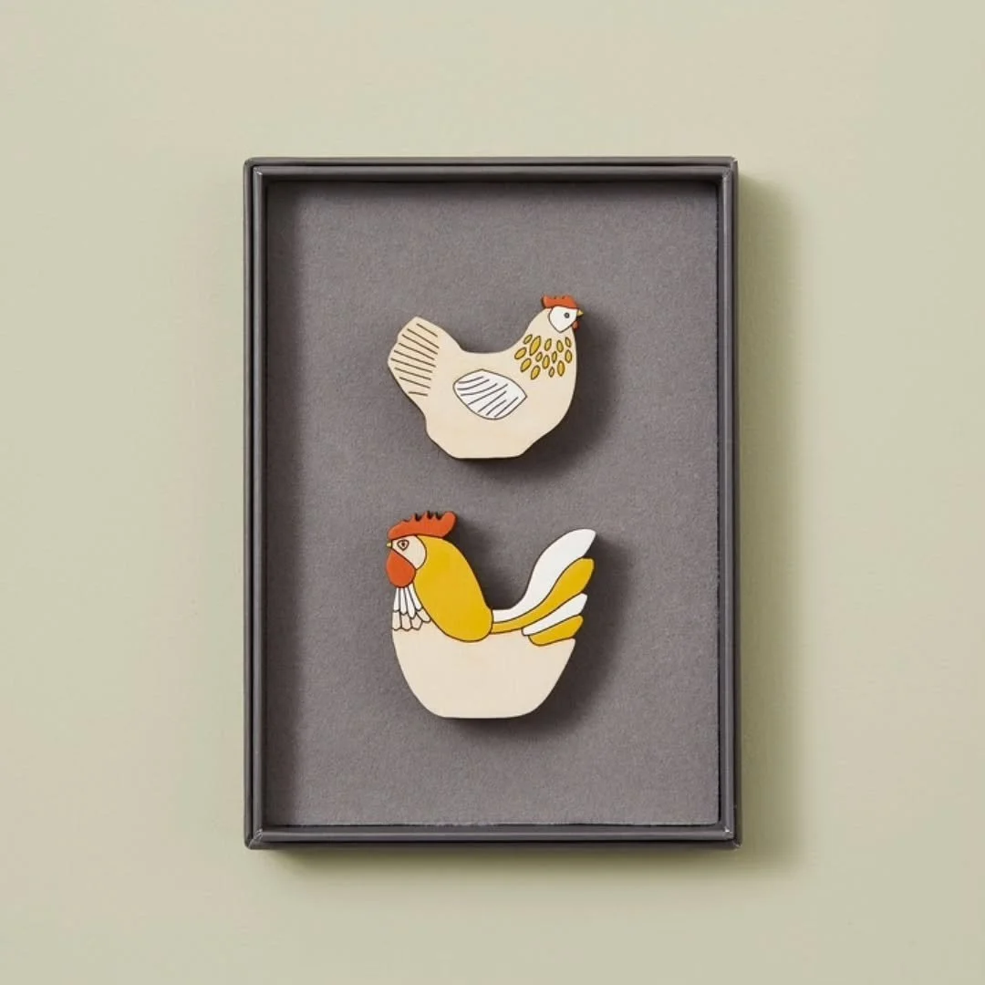 Summer sale ends tomorrow!

There's just a couple of days left to shop the sale before it's over for another year.

There is one pair of these elegant chicken and cockerel wooden folklore ornaments still available - they're slight seconds so are almo