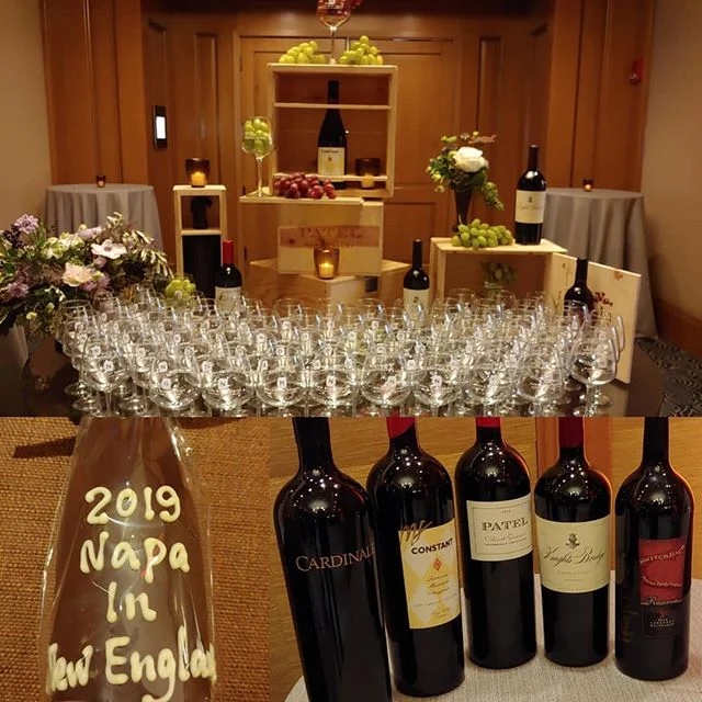 Thank you @cardinalewinery @knightsbridgewinery @quintessawinery @mondavi_sisters @patelnapavalley @constantwine @aowinery @switchbackridge for your time and your wine. Your support of @napawineseries is so appreciated. As our beloved wine country fa
