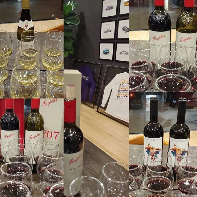 Last wine event of 2019. What a year of wonderful wine experiences. 2007 @jeanlouischave Hermitage Blanc 2006 @valdicava_montalcino @penfolds 2017 Magill Estate and 2016 Bin 707. Thank you @rally for hosting. #nowinetozero #wineassetmanagement #nyc #