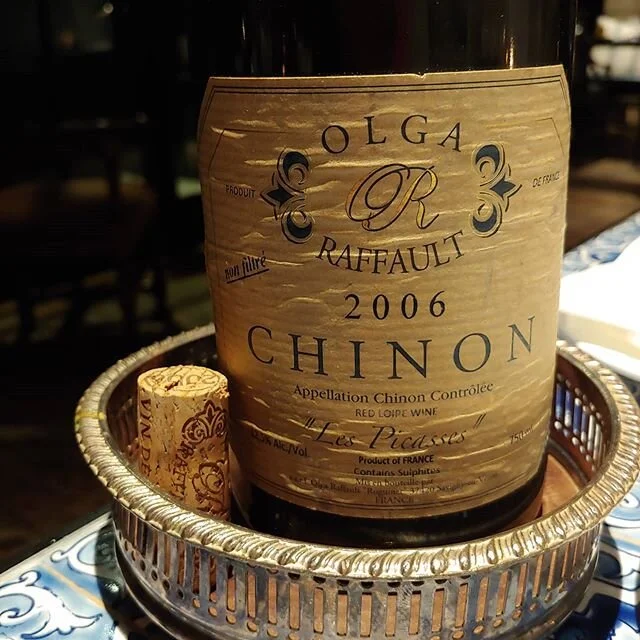 Always looking for value and older vintages on lists. This last bottle of 2006 Olga Raffault Les Picasses was a wonderful start to wine in 2020. Sprightly red fruits express the unique terroir that is the Loire. Cabernet Franc at its finest, patientl