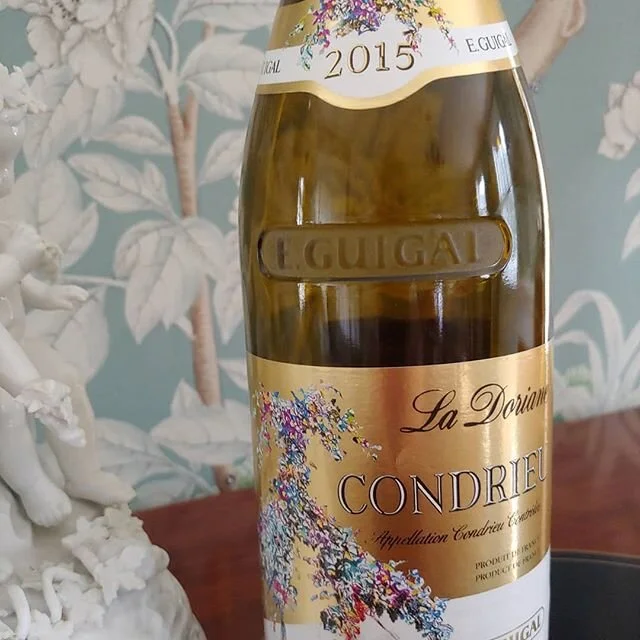 Top five bottles of all time for me. Beautiful complex white fruit with a hint of almond and honeysuckle without a trace of residual sugar. The acidity brings the Viognier to life,  they complement each other like dancers in a waltz.  Love this wine.