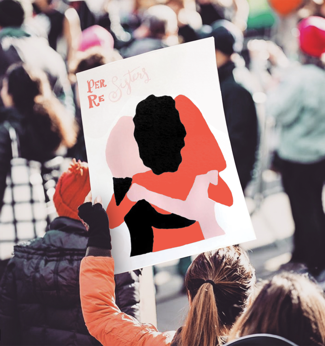  Screen Printing Experimentation for the First Anniversary of the Women's March 