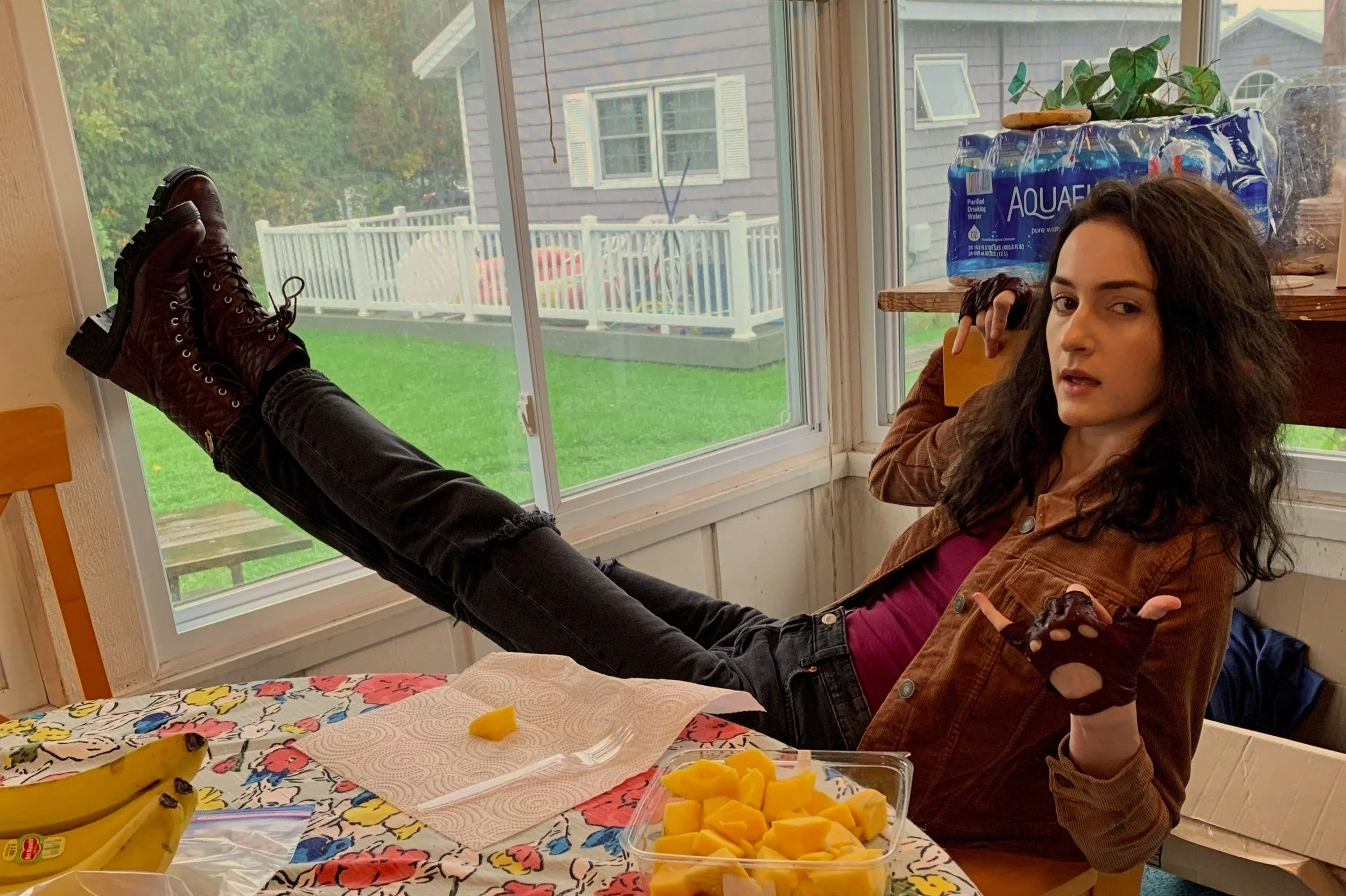 LOG CABINS &amp; STUNT REHEARSALS &lt;3  *MORE* #BTS ON 'SOTW' SHOOT