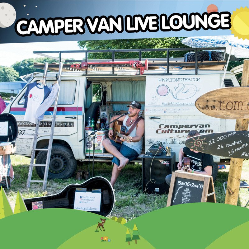 Camper Van Live Lounge — Camper Jam
