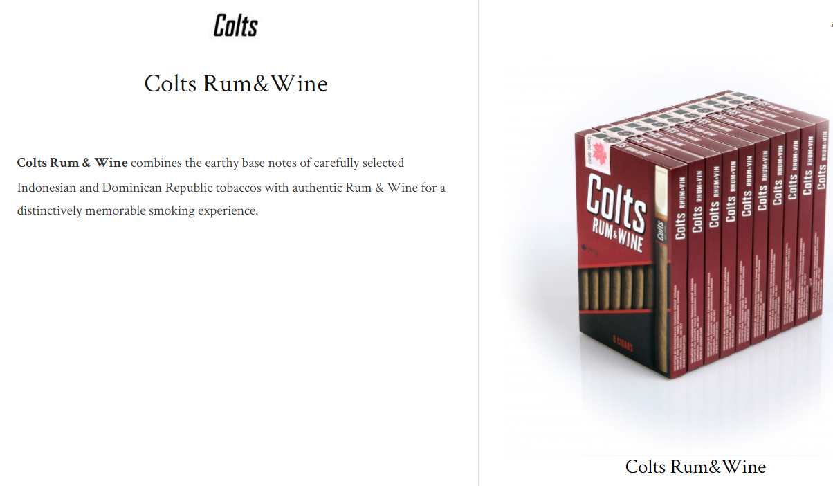 Colts Rum&wine $8.41+ (package of 8)