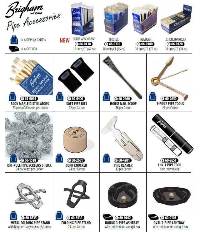 Wooden pipe accessories