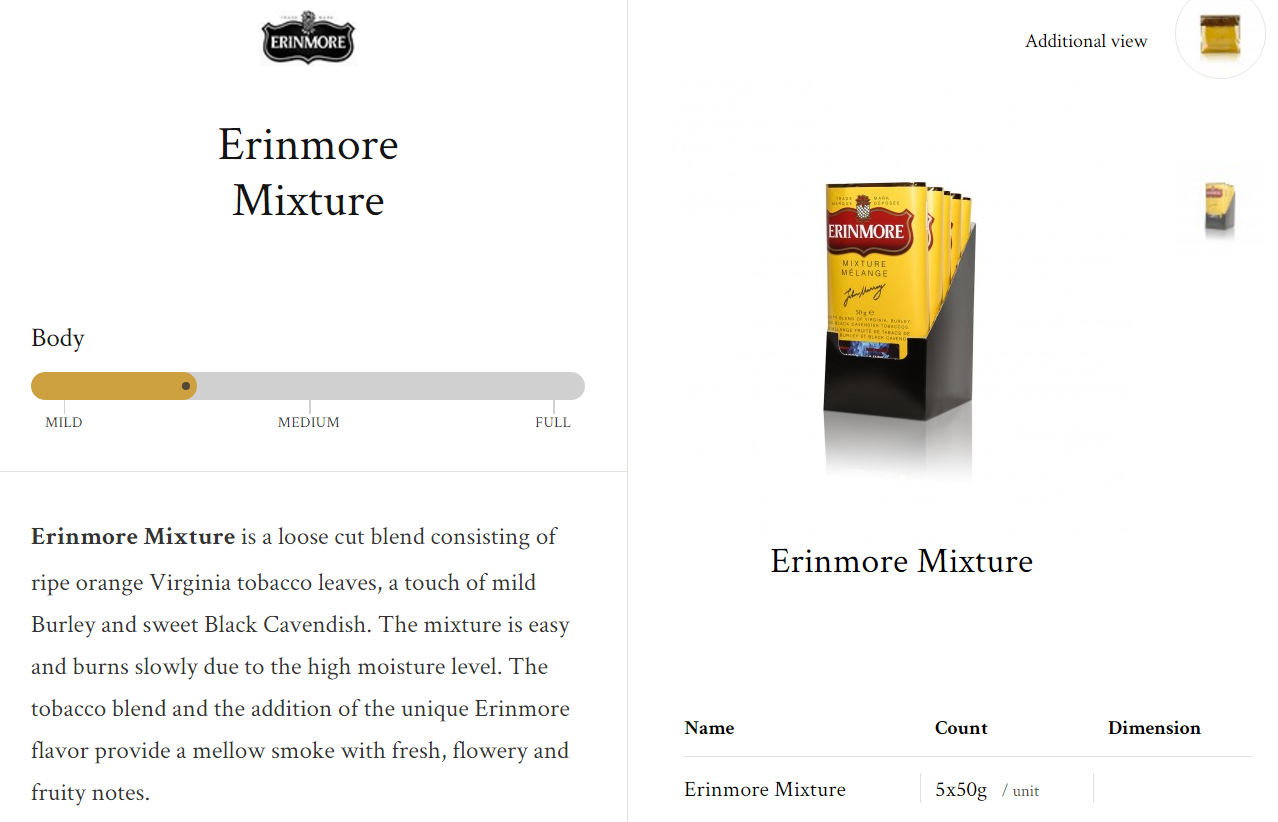 Erinmore Mixture