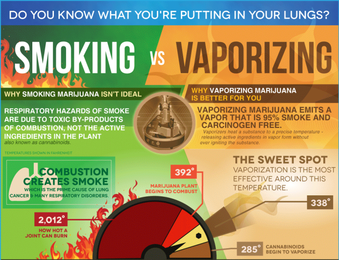 Smoking vs Vaporizing