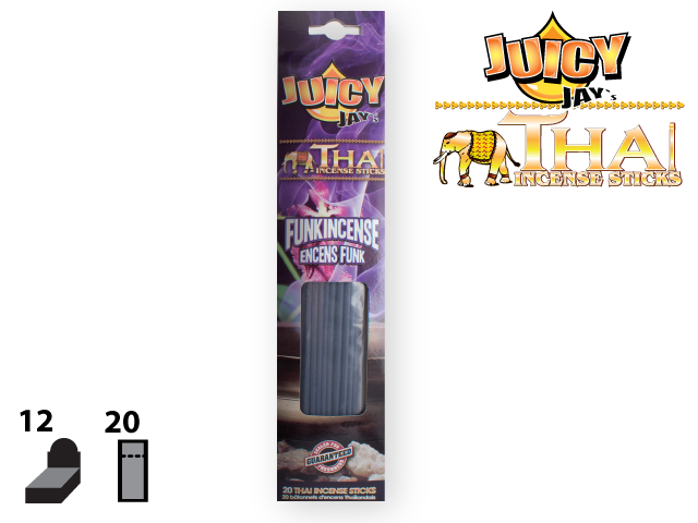 JUICY JAY’S® THAI INCENSE STICKS – FUNKINCENSE (Copy)