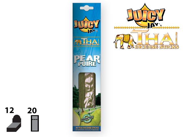 JUICY JAY’S® THAI INCENSE STICKS – PEAR (Copy)