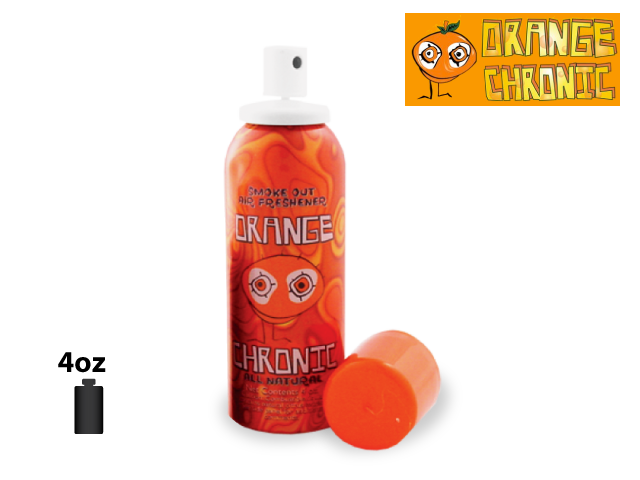 ORANGE CHRONIC SMOKE OUT AIR FRESHNER – 4oz (Copy)